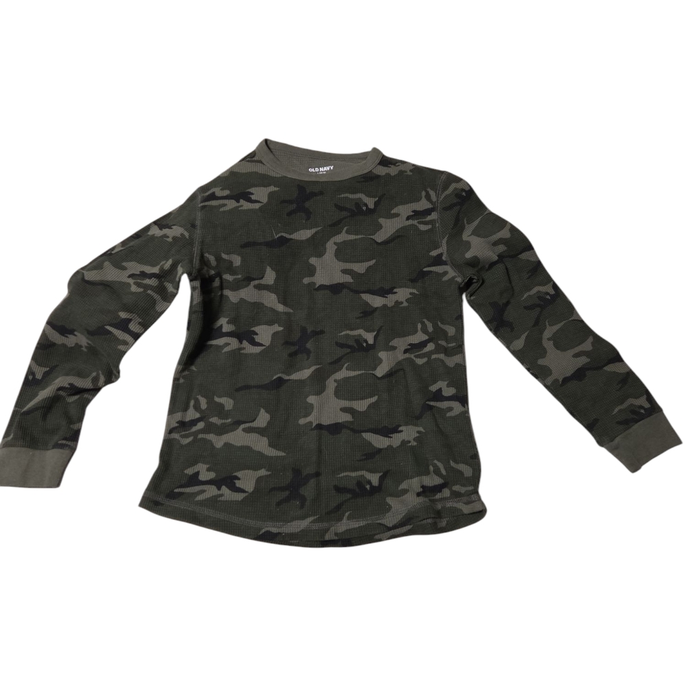 Kids Camo Long Sleeve Shirt